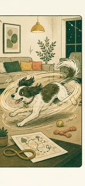 Why Does My Dog Go Crazy at Night? Look at What Happened Earlier.