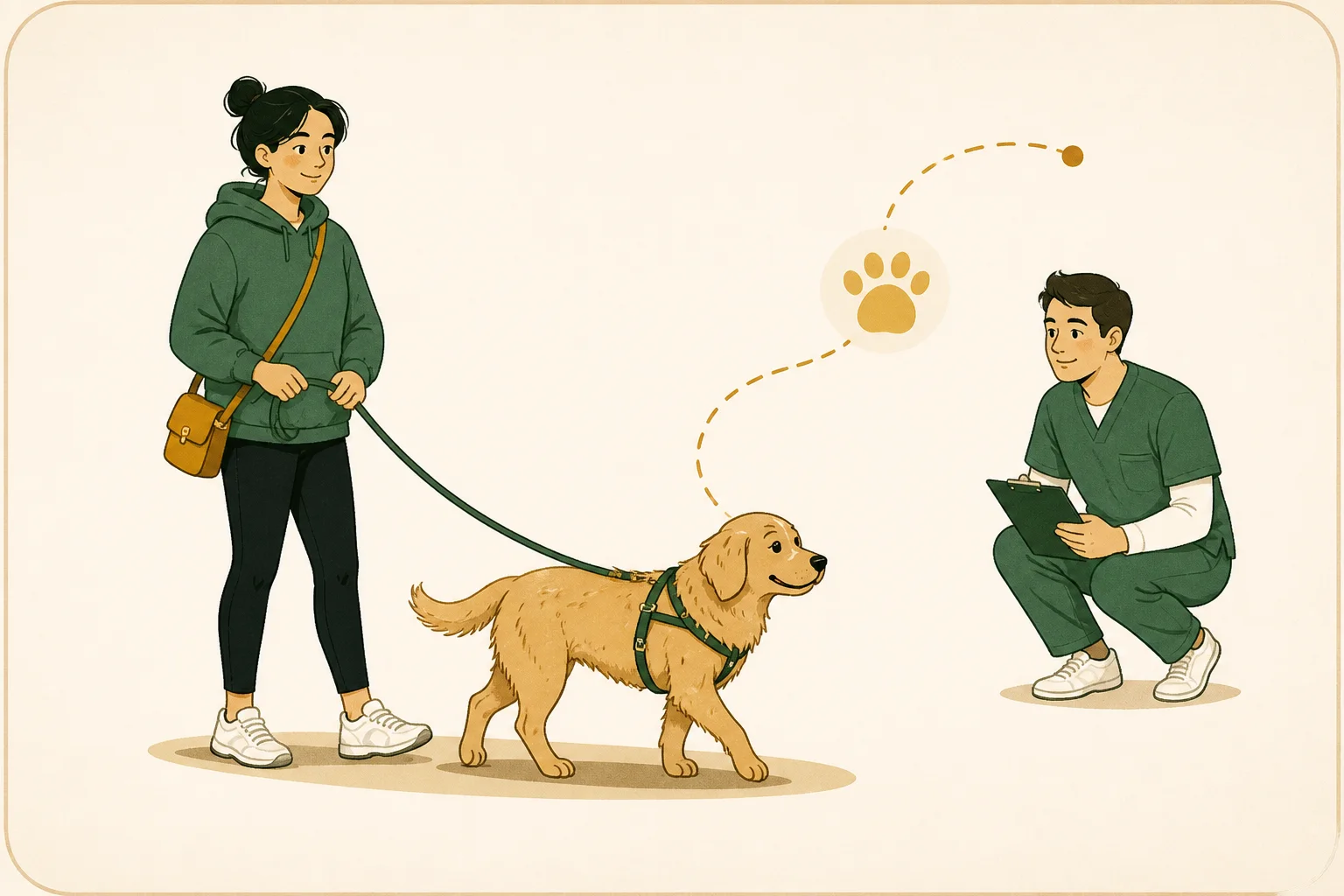 Dog Walking Sideways: Normal Tracking or a Changed Gait?
