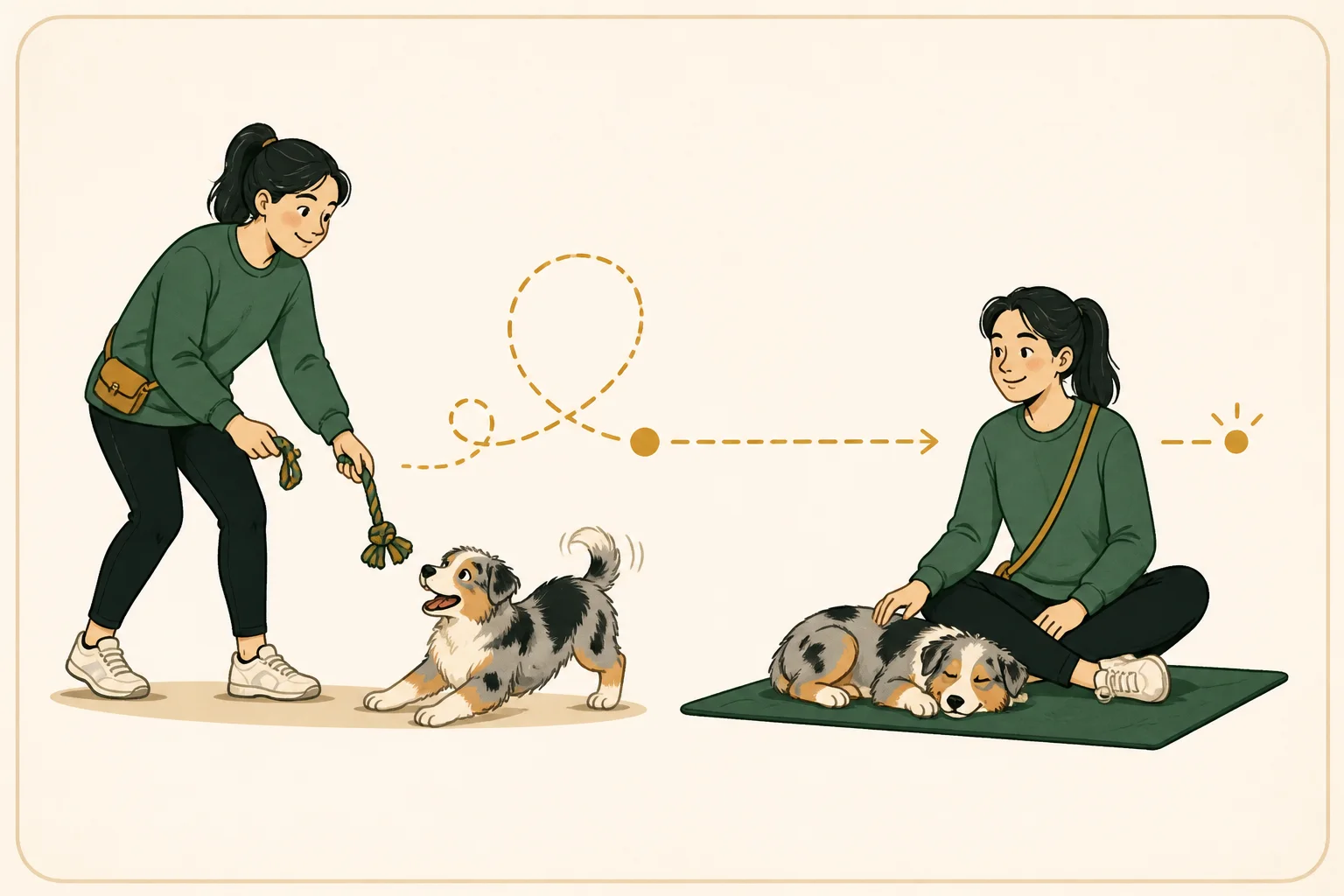 High-Energy Puppy Exercise Without Overdoing It