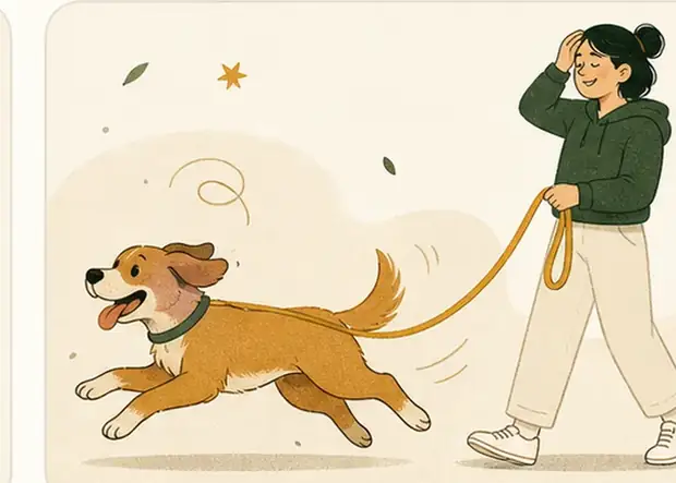 Dog Still Hyper After a Walk? Fix the Walk Type