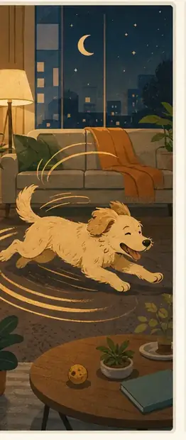 Dog Zoomies at Night: What 9 p.m. Laps Mean