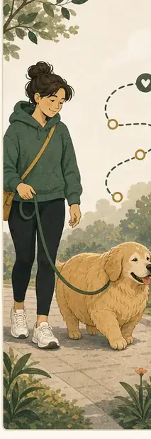 How Much Should I Walk My Overweight Dog? Start Smaller.