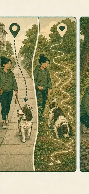 Structured Walk vs. Sniff Walk: Which Does Your Dog Need?